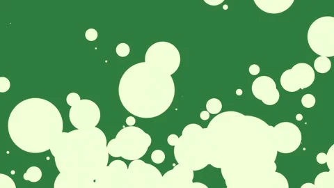Dots bubbles christmas card holly leaves expression style colorful emotion Stock Footage 335146802