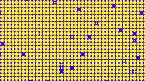 Dots Circles Grid Pattern Background Grid Dots Stellar Emergence Stock Footage 306028599