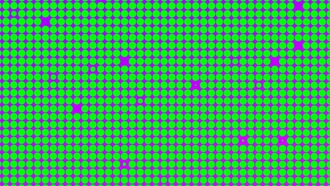 Dots Circles Grid Pattern Background Minimalist Dots Starlight Rhythm Stock Footage 306028604