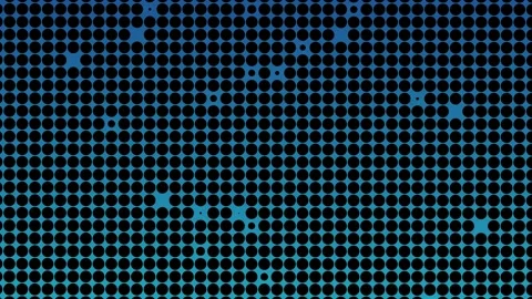 Dots Circles Grid Pattern Background Minimalist Matrix Dots Awakening Video stock 306028984