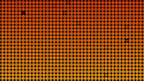 Dots Circles Grid Pattern Background Data-Driven Dots Pop-In Animation Stock Footage 306029203