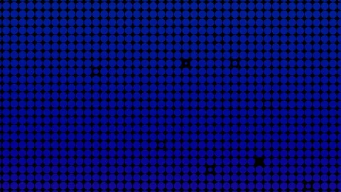 Dots Circles Grid Pattern Background Pulsing Stars in Minimalist Grid Stock Footage 306029226