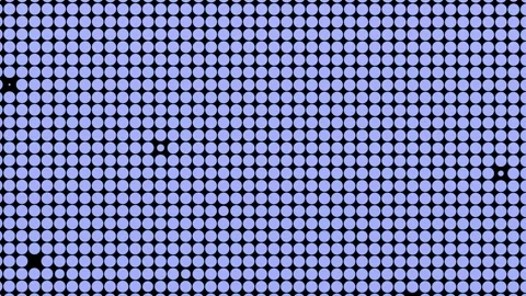 Dots Circles Grid Pattern Background Fade-In Grid Dots with Stars Stock Footage 306029246