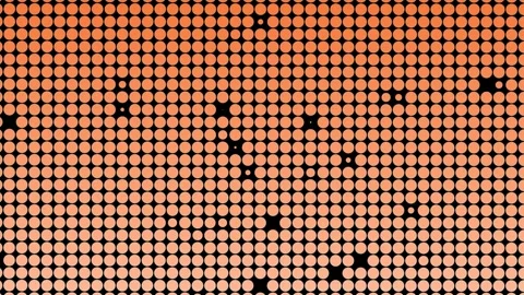 Dots Circles Grid Pattern Background Grid-Based Stars Twinkle Animation Stock Footage 306029285