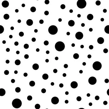 Dots, circles pattern. Seamlessly repeatable. Polka-dot, bubbles, fizzy aqua  イラスト素材