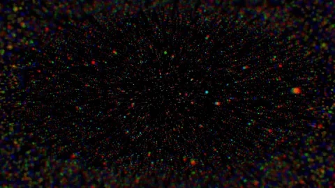 Dots of colorful animation backgrounds Видео 102451591