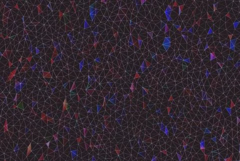 Dots Connections Abstract Background Ilustración de archivo