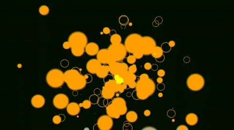 Dots explode in multicolor Video stock 820964