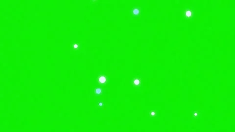 Dots Falling on Chroma Key for Compositing Video stock 337045756