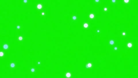 Dots Falling - Chroma Key Green Screen Footage 動画素材 337045473
