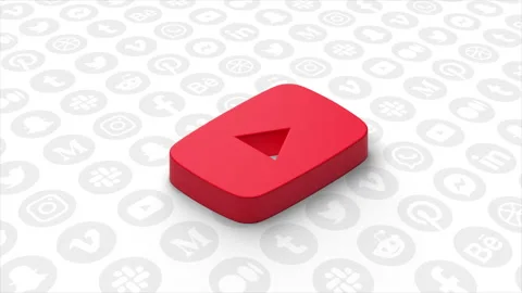 Dots gather as sign of social network. Motion. Point cloud forms 3D icon of Stock Footage 169881502