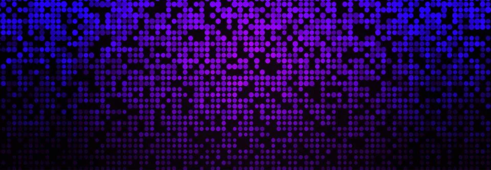 Dots Geometric Pattern Background Texture for Digital Art, Data Science, AI Tech 库存插图