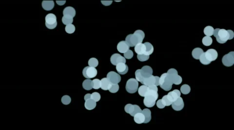 Dots geometry point light moving background,microbes bacteria data analysis. Stock Footage