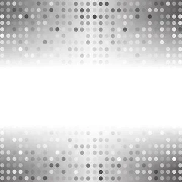 Dots on Gray Background. Halftone Pattern. Halftone Dots. Dots on White Ba... Stock Photos