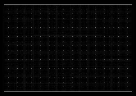 Dots Grid Frame Tech Futuristic Minimalist Line Art Background 스톡 일러스트