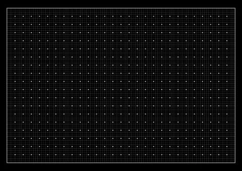 Dots Grid Tech Nano Futuristic Minimalist Line Art Background 스톡 일러스트
