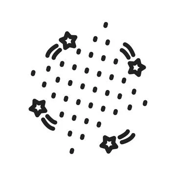 Dots Icon Image. Illustrazione stock