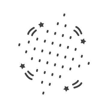 Dots Icon Image. Stock Illustration