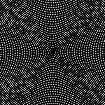 Dots illusion designs high quality colorful 16 bit prints Stock Photos