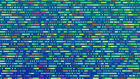 Dots Lines Abstract Lines and Dots Motion Graphic Stock Footage 305360536