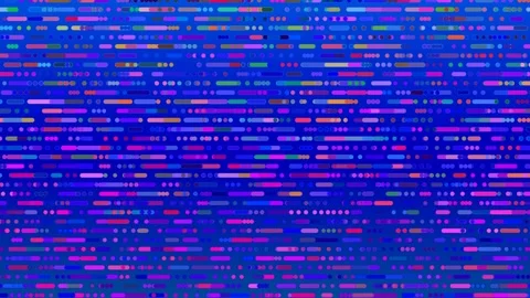 Dots Lines Abstract Lines and Dots Transition Effect Stock Footage 305360624