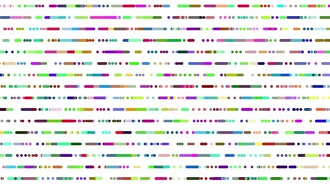 Dots Lines Data-Driven Bars and Random Dots Motion Stock Footage 305360648