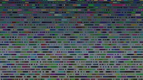 Dots Lines Data Visualization with Bars and Dots Stock Footage 305360537