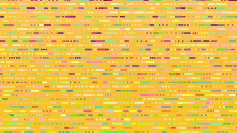 Dots Lines Horizontal Bars and Dots Animation Loop Stock Footage 305360633