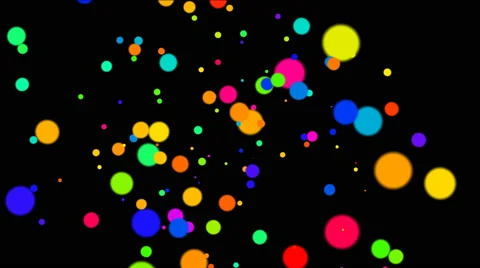 Dots as mood, perception, events, emotions... Stock Footage 62397290