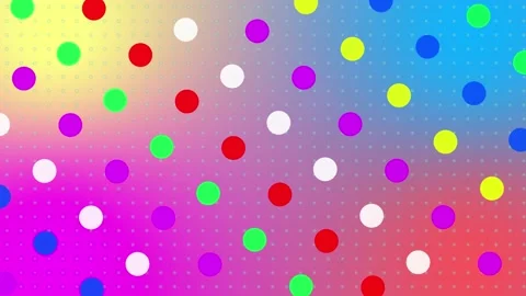 Dots motion colorful background, Halftone comic dots animation Stock Footage 196550272