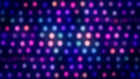 Dots moving across screen Stock Footage 80037011
