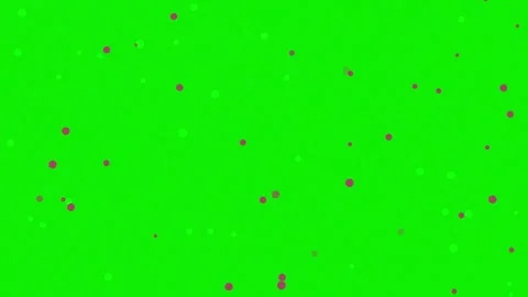 Dots Moving Isolated Green Screen Stock Video Vídeos de archivo 337045654
