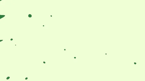 Dots Moving Transparent Background Animation Stock Footage 338017494