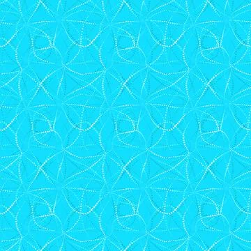 Dots ornament pattern neuron texture blue Illustrazione stock