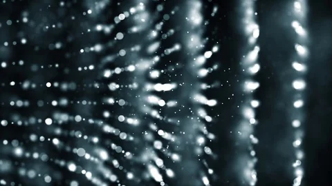 Dots particles background stars Video stock 90685743