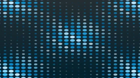 Dots Pattern Abstract Visuals in Moving Lights Creating Subtle Blue Gradient 스톡 동영상 328589231