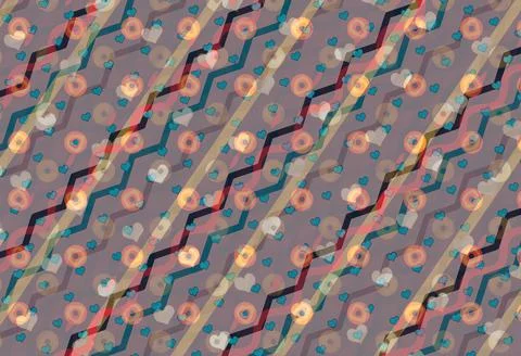 Dots pattern texture background. Flat dotted spotted pattern. Modern dotted t Illustrazione stock