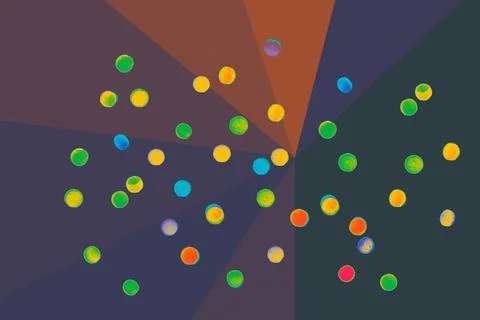 Dots pattern texture background. Flat dotted spotted pattern. Modern dotted t 스톡 일러스트