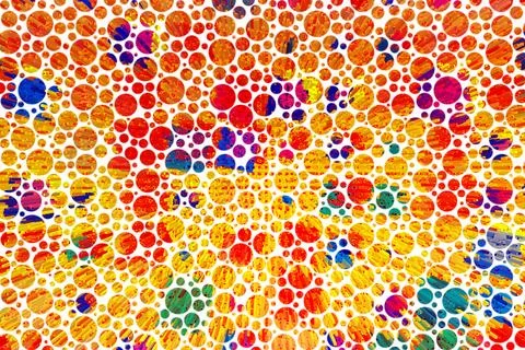 Dots pattern texture background. Flat dotted spotted pattern. Modern dotted.. 스톡 일러스트
