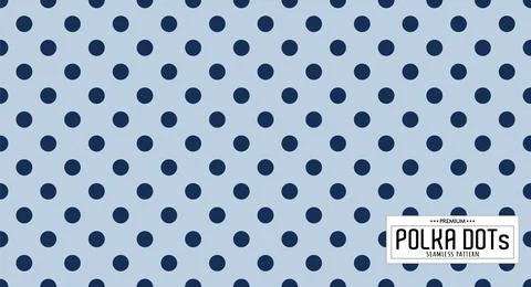 Dots pattern vector. Polka dot background. Seamlles polka dots abstract backg Illustrazione stock