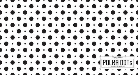 Dots pattern vector. Polka dot background. Seamlles polka dots abstract backg イラスト素材