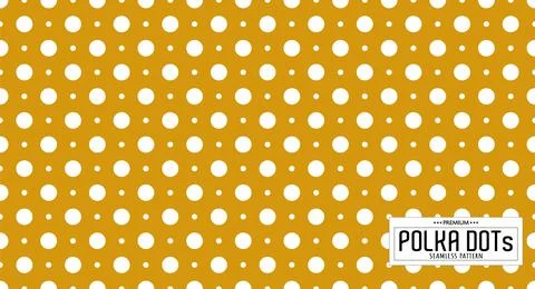 Dots pattern vector. Polka dot background. Seamlles polka dots abstract backg Stock Illustration