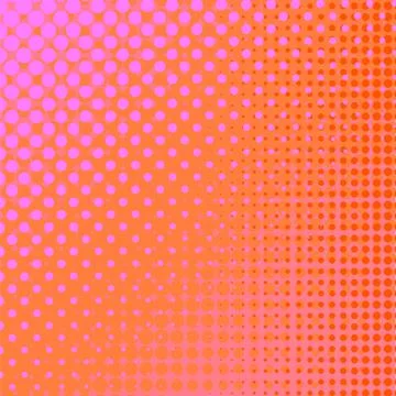 Dots on Pink Background. Halftone Texture Illustrazione stock