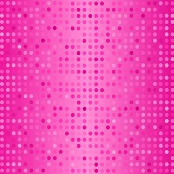 Dots on Pink Background. Halftone Texture. Halftone Pattern. Set of Halfto... Stock Photos
