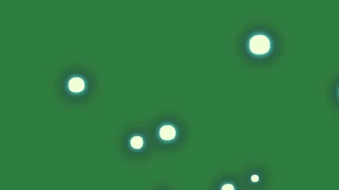 Dots Professional On Green Screen Chroma Key Background Stock Footage 338014473