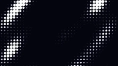 Dots random moving abstract pattern with glowing particles drifting across Stock Footage 346934853