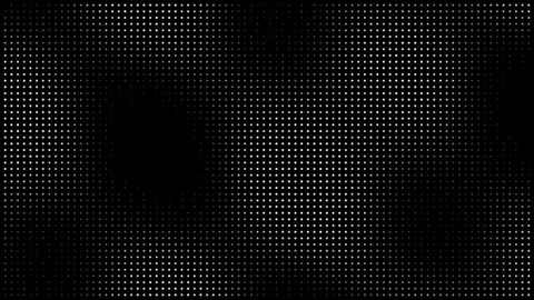 Dots random moving in a chaotic and dynamic pattern creating an abstract Stock Footage 346934869