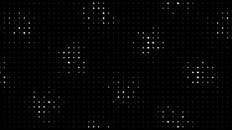 Dots random moving in a dynamic abstract pattern for creative motion graphics Stock Footage 346934934