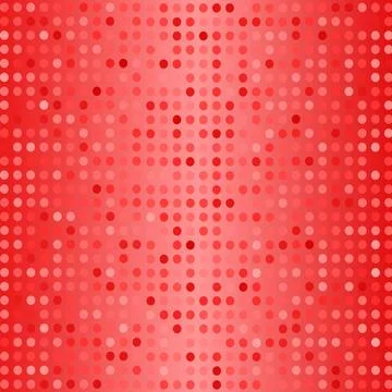 Dots on Red Background. Halftone Texture. Halftone Patterns. Set of Halfto... Stock Photos