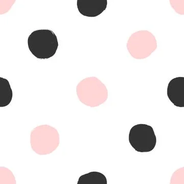 Dots Seamless Pattern 스톡 일러스트